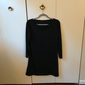 Black long sleeve dress